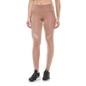 Free People Beige Mesh Leggings